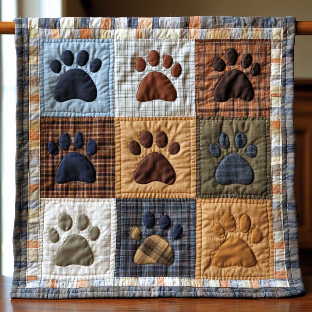 Pawprints Of Love WN2709130CL Quilt