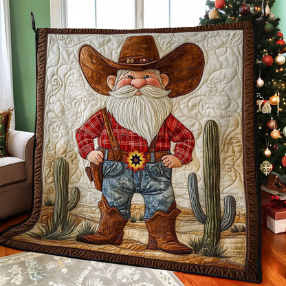 Gnome Cowboy Desert WY0412006CL Quilt