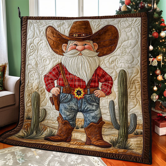 Gnome Cowboy Desert WY0412006CL Quilt