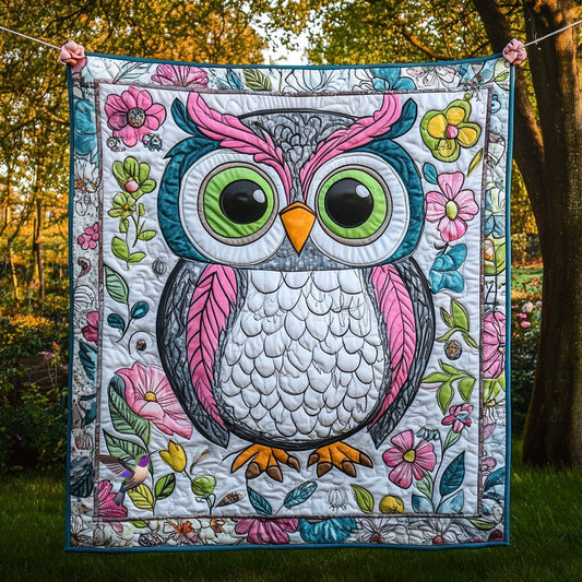 Owl Flower WT2110007CL Quilt