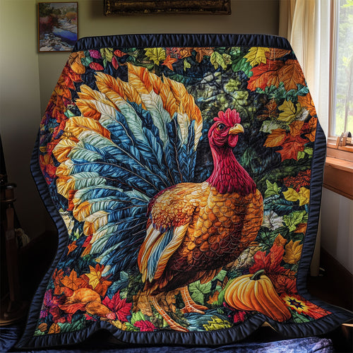 Turkey Thanksgiving Festival WY1911058CL Quilt