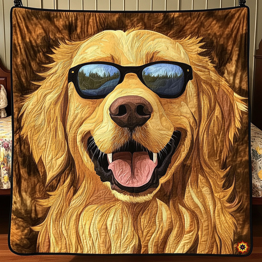 Golden Retriever WY0411016CL Quilt