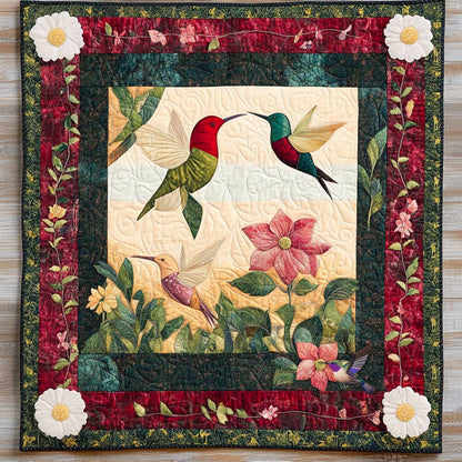 Hummingbird Blossom WN0710045CL Quilt