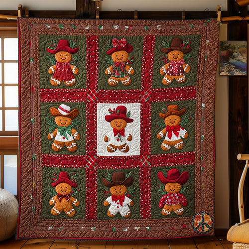 Gingerbread Western WN2211036CL Quilt