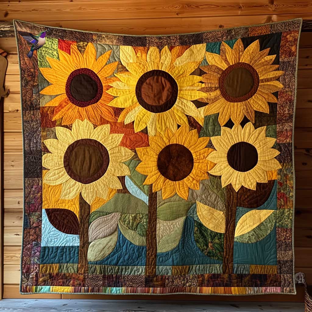 Sunflower Dreams WN0711095CL Quilt