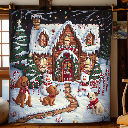 Dog Christmas Treats WN0710040CL Quilt