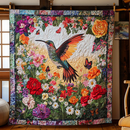 Blooming Hummingbird WN1311047CL Quilt
