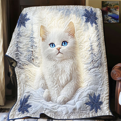 Snow White Kitten WY2612038CL Quilt