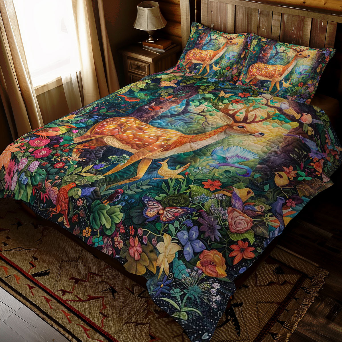 Dreamy Deer WJ1209030CL Duvet Cover Set