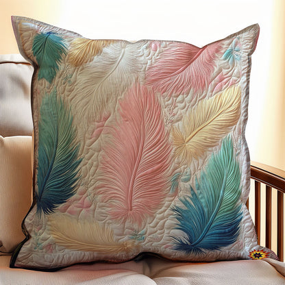 Pastel Feather WY2711050CL Quilt Pillow Case