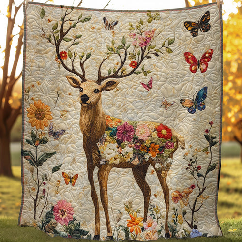 Enchanted Deer XB0303002CL Quilt