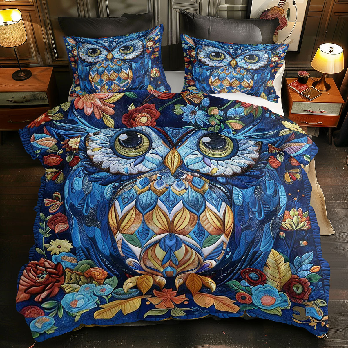 Enchanting Owl WJ1209031CL Duvet Cover Set