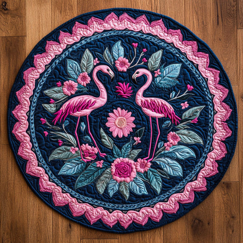 Blush Paradise CP0805020CL Quilted Round Mat