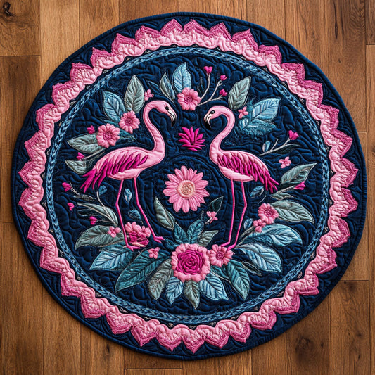 Blush Paradise CP0805020CL Quilted Round Mat