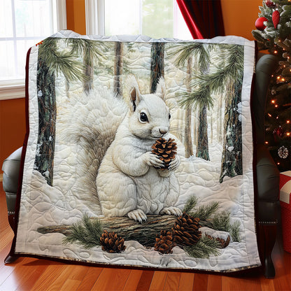 White Squirrel WY1911103CL Quilt