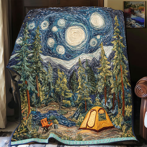 Starry Night Camping  WX2112041CL Quilt