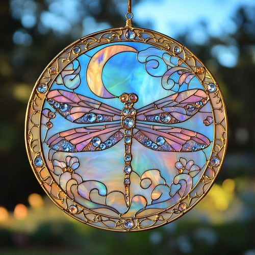 Dragonfly Moon WT2702147CL Suncatcher