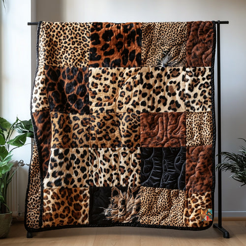 Cheetah Pattern WU3110053CL Quilt
