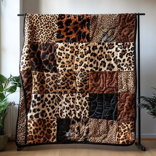 Cheetah Pattern WU3110053CL Quilt