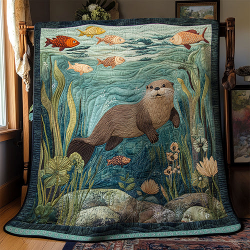 Otter Fish WX1812029CL Quilt