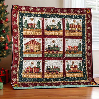Christmas Toy Train Collection WP0711018CL Quilt