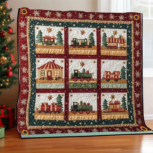 Christmas Toy Train Collection WP0711018CL Quilt