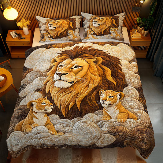 Lion Family WJ0911028CL Duvet Cover Set
