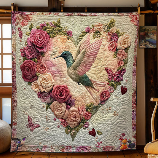 Hummingbird Bouquet WN1112053CL Quilt