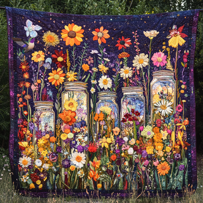 Spring In The Bottle WU1012015CL Quilt