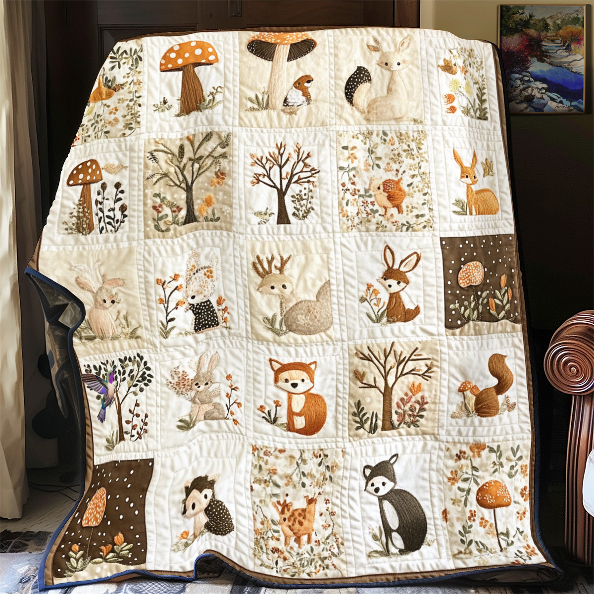 Woodland Whimsy YR2512030CL Quilt