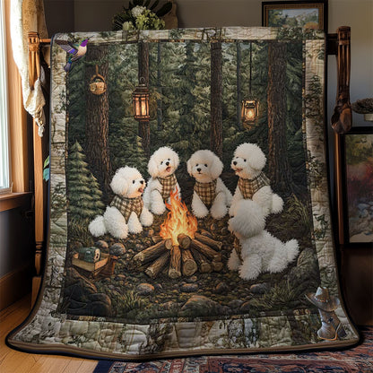 Bichon Campfire Tales WN2811068CL Quilt