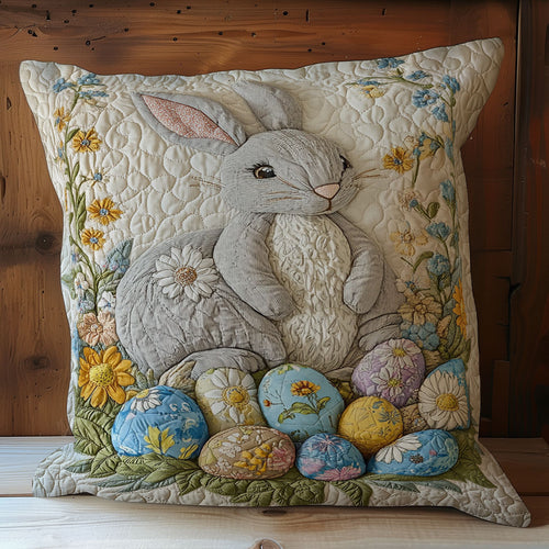 Rabbit And Easter Egg WY0502107CL Quilt Pillow Case