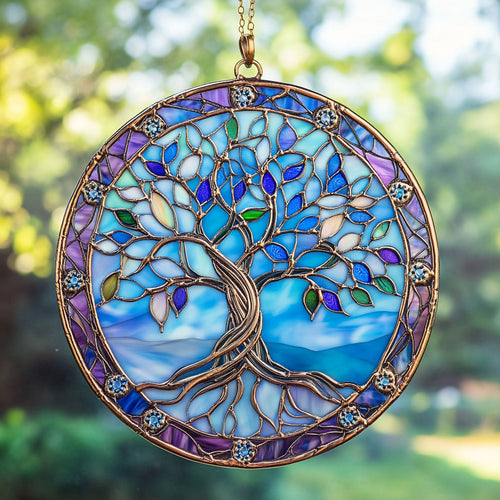 Glorious Tree Of Life WY2801022CL Suncatcher