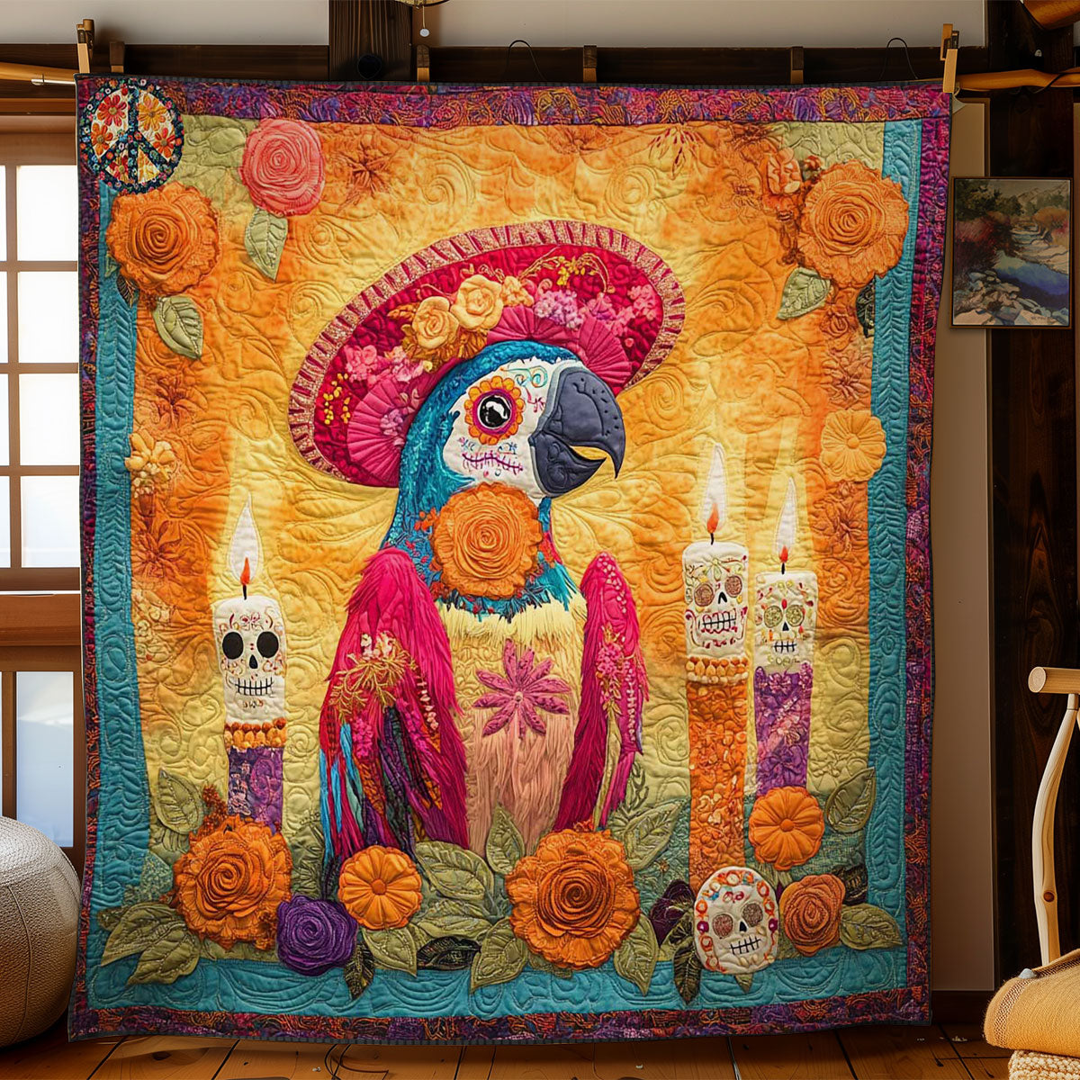 Parrot Fiesta WN2211001CL Quilt