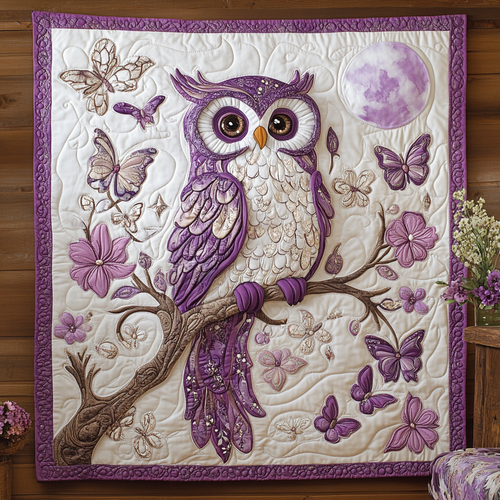 Mystic Owl Moonlight YR1401026CL Quilt