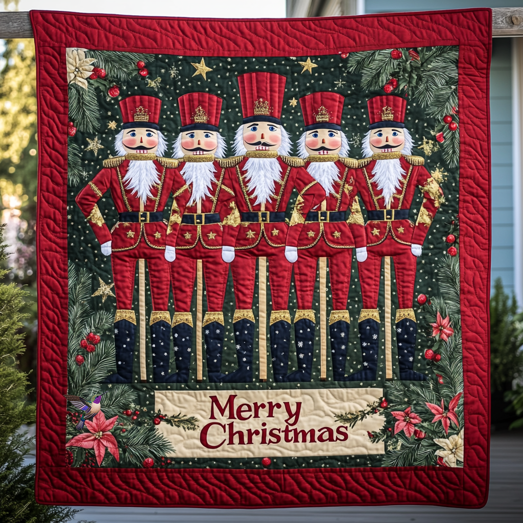 Nutcracker Christmas YR0711024CL Quilt