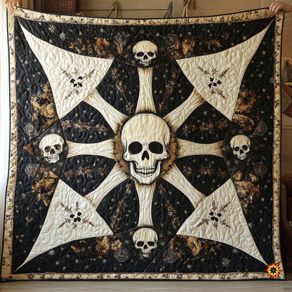 Skull WY3110011CL Quilt