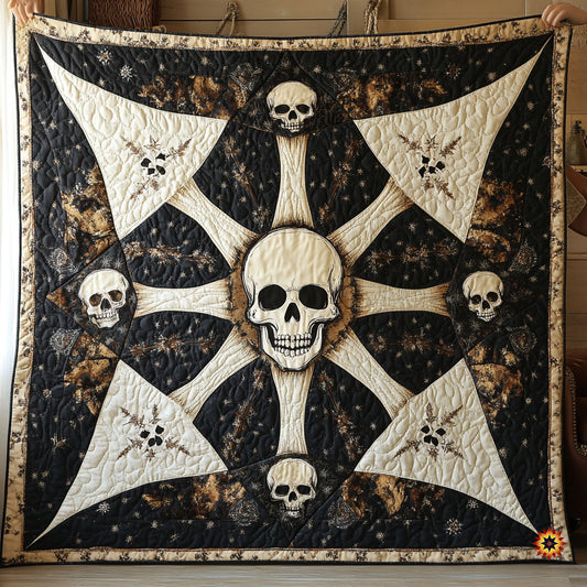 Skull WY3110011CL Quilt