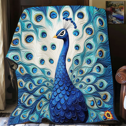 Portrait Peacock WY1411021CL Quilt