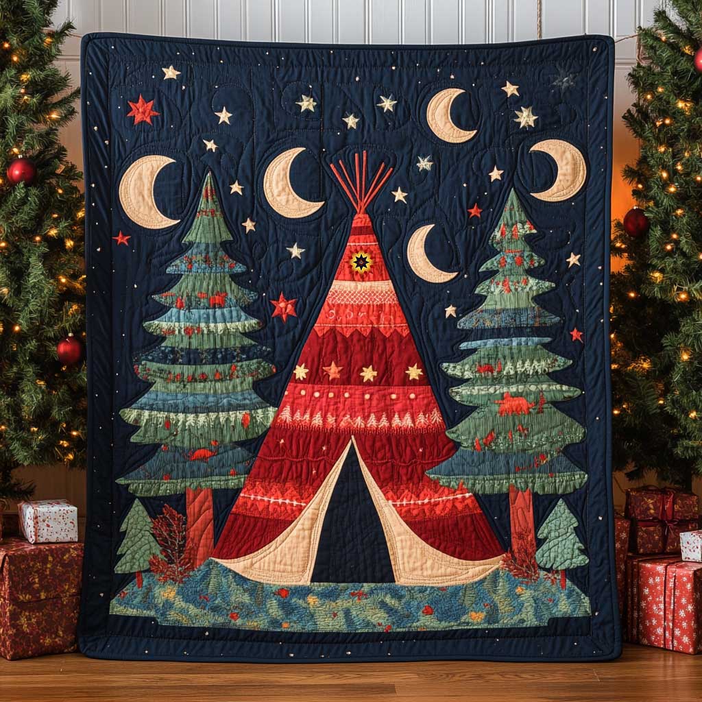 Tipi Tent Christmas WP0711036CL Quilt