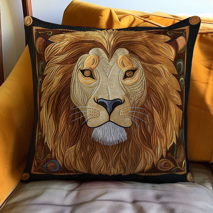 Lion WJ1209043CL Quilt Pillow Case