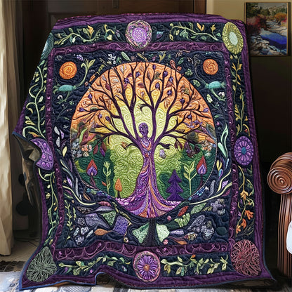 Vibrant Life Tree YR1901016CL Quilt