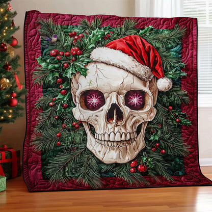 Santa Skull WY2111048CL Quilt