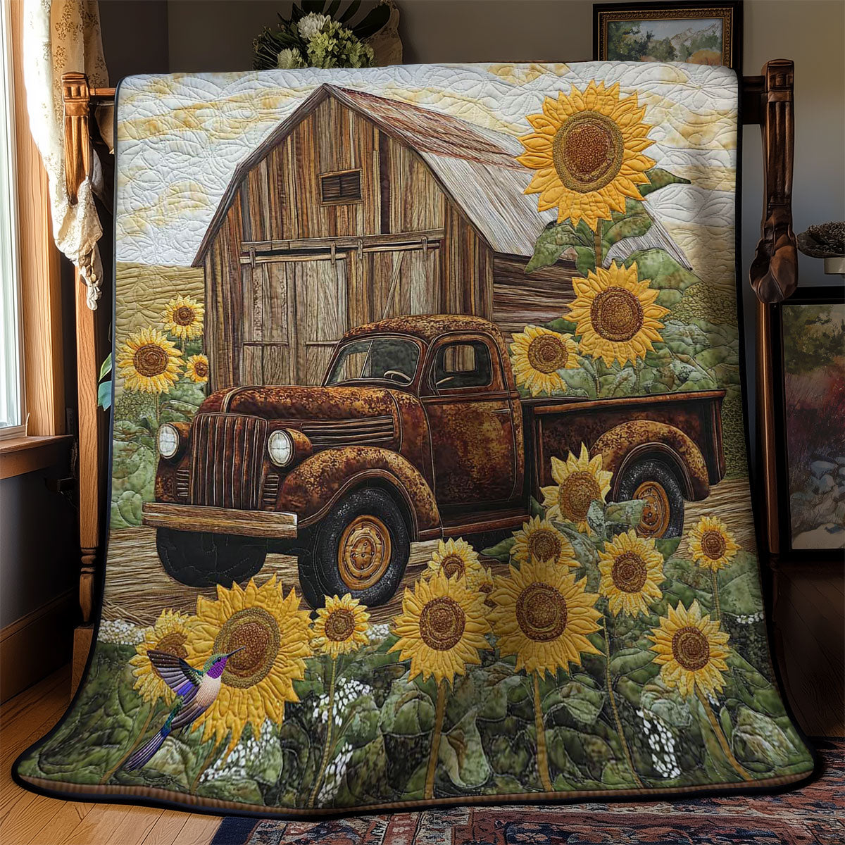 Country Road Vintage Truck WN1511070CL Quilt