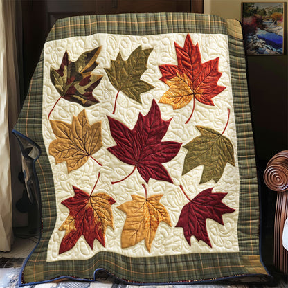 Fall Leaves WY1502043CL Quilt