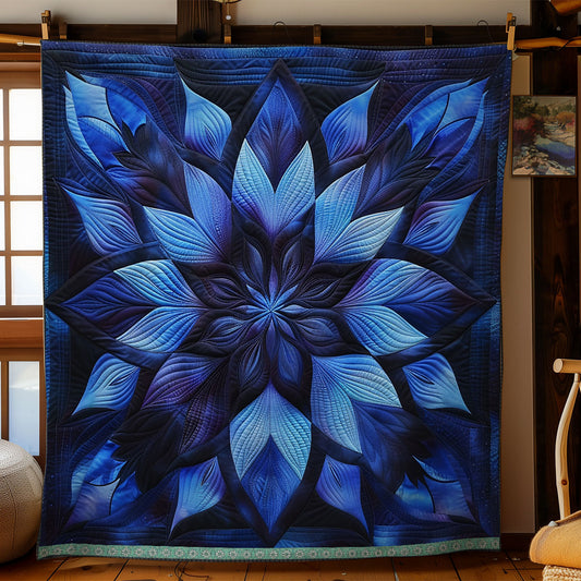 Mystic Blue Blossom WN1309010CL Quilt