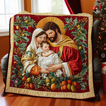 Christmas Holy Family WY0512012CL Quilt