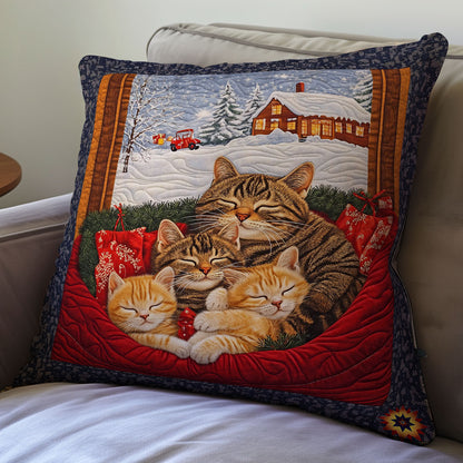 Sleeping Cat WY2911068CL Quilt Pillow Case