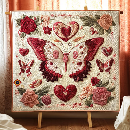 Fluttering Heart WJ1112024CL Quilt