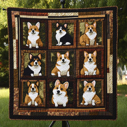 Corgi Smiles WN2709168CL Quilt